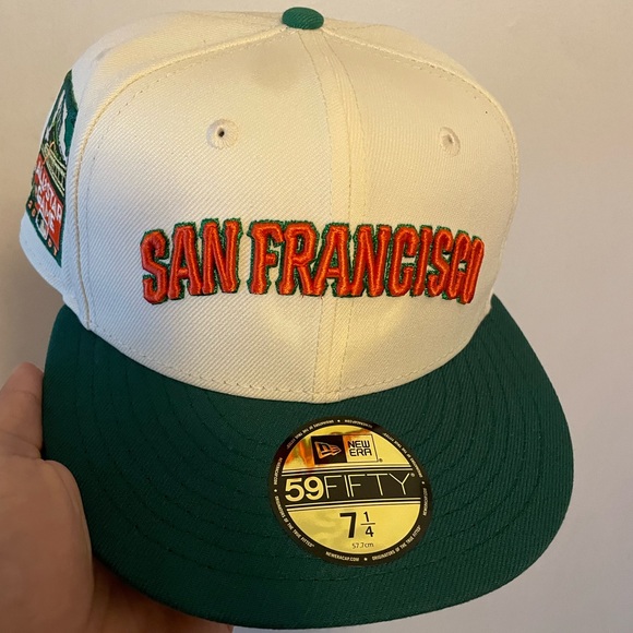Myfitteds San Francisco giants 2007 all star game 59fifty fitted size 7 1/4 bran